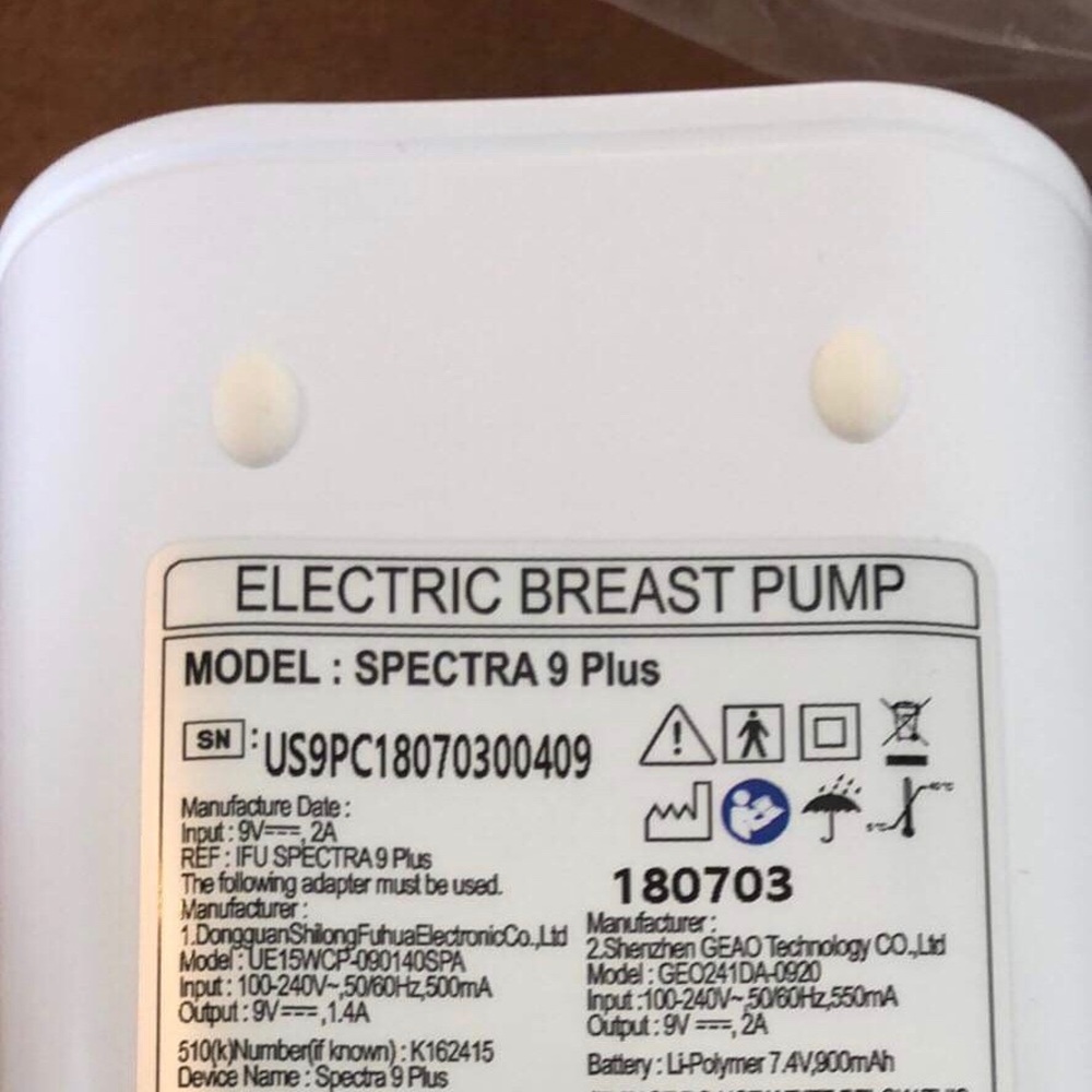 Spectra S9 breast pump portable small handsfree - Picture 13 of 15